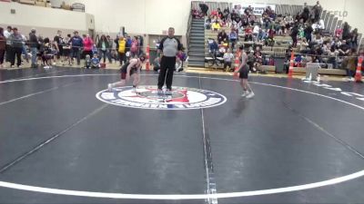 65 lbs Quarterfinal - Nathan Nelson, MN Elite vs Ben Carlsen, Centennial Youth Wrestling