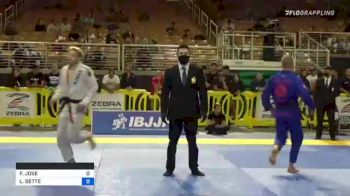 FABRICIO JOSE vs LUCAS SETTE 2021 Pan Jiu-Jitsu IBJJF Championship