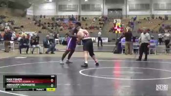 285 lbs Semis (4 Team) - Abraham Cromartie, Father Ryan vs Max Fisher, Montgomery Bell Academy