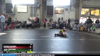 84 lbs Round 2 - Noel Risacher, Quest vs Alexis Galindo, NOVA Wrestling Club