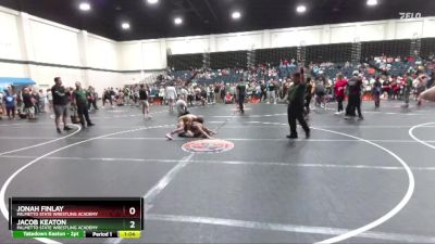 108 lbs 3rd Place Match - Jacob Keaton, Palmetto State Wrestling Academy vs Jonah Finlay, Palmetto State Wrestling Academy