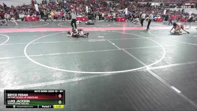 80 lbs Cons. Round 4 - Luke Jackson, Winneconne Wolves vs Bryce Feran, Victory School Of Wrestling