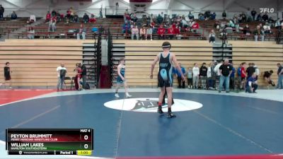 113 lbs Champ. Round 1 - Peyton Brummitt, Perry Meridian Wrestling Club vs William Lakes, Hamilton Southeastern