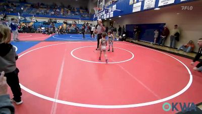 46 lbs Semifinal - Shane Webster, Claremore Wrestling Club vs Maverick Spencer, Keystone Kids