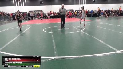 90 lbs Semifinal - Nathan Newman, SEHS vs Dominic Fickell, OLBR