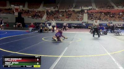 D4-165 lbs Cons. Round 1 - Trent Jepsen, Wickenburg vs Andy Rodriguez, San Manuel Jr. Sr.