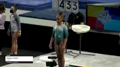 Kaliya Lincoln - Vault, WOGA - 2021 US Championships