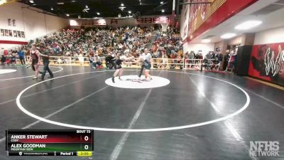 215 lbs Champ. Round 1 - Alex Goodman, Mountain View vs Anker Stewart, Cody