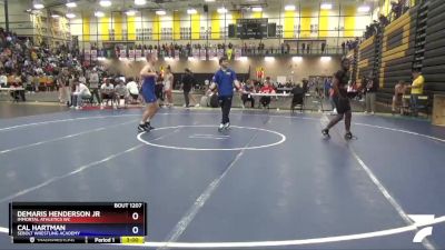 182 lbs Semifinal - DeMaris Henderson Jr, Immortal Athletics WC vs Cal Hartman, Sebolt Wrestling Academy