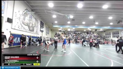 182 lbs Champ. Round 2 - TJ McDonnell, Fountain Valley vs Adam Galindo, Servite