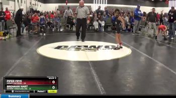 60 lbs Round 2 (8 Team) - Piper Frye, Legacy National vs Brennan Hart, Dundee Wrestling (MI)
