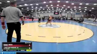 150 lbs Quarterfinal - Isaac Hegg, Oakton vs Carlton Hogan, III, C.D. Hylton