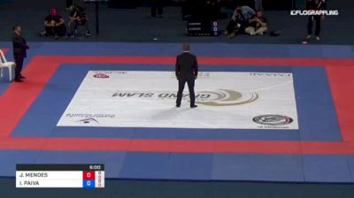 JOAO MENDES vs ISAQUE PAIVA 2018 Abu Dhabi Grand Slam Rio De Janeiro