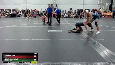 150 lbs Round 6 (8 Team) - Tommy Tsoi, GPS vs Jeremiah Boyd, Bandits