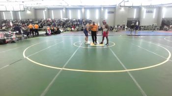 285 lbs 5th Place - Malachi Mercer-Robinson, Fairfield Prep vs Begench Benny Kulyyev, Simsbury