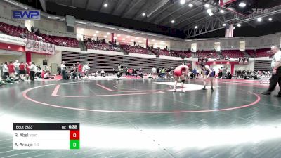 120 lbs Consi Of 4 - Riley Abel, Verdigris Girls High School vs Arleth Araujo, Fayetteville High School