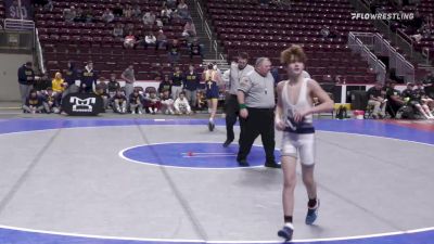 114 lbs Consy Rd Iv - Parker Sentipal, Burgettstown vs Ayden Smith, Notre Dame - Green Pond