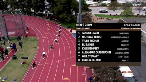 Men's 200m Open, Finals 7