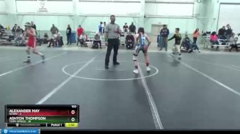 100 lbs Round 4 (8 Team) - Alexander May, NCWAY vs Ashton Thompson, Terps Xpress