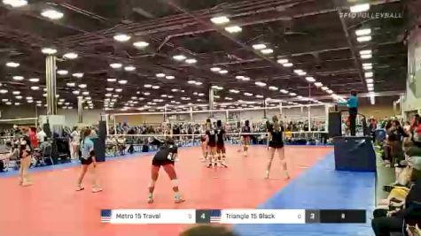 Metro 15 Travel vs Triangle 15 Black - 2022 JVA Summerfest presented by Nike