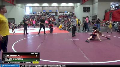 90 lbs Semifinal - Walker Anderson, Stronghold vs Luke Morrison, Gulf Coast Wrestling Club