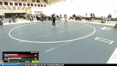 100 lbs Semifinal - Mia Siqueiros, Liberty vs Ivy Brandenburg, Hastings