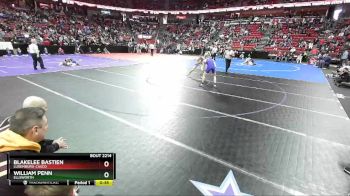 D2-126 lbs 3rd Place Match - William Penn, Ellsworth vs Blakelee Bastien, Luxemburg-Casco