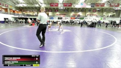 133 lbs Cons. Round 6 - Tristan Bremer, Providence (Mont.) vs Kaden Ramos, Life University