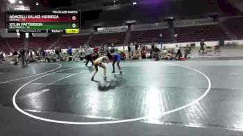 W-117 lbs Placement Matches (16 Team) - Adacelli Salaiz-Noriega, Arizona vs Xylin Patterson, New Mexico