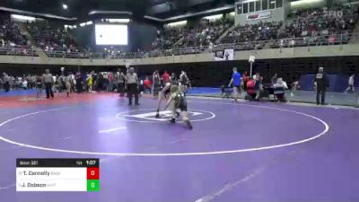 105 lbs Round Of 16 - Tanner Connelly, Basking Ridge, NJ vs Joshua Dobson, Anita, PA