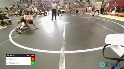 67 lbs Rr Rnd 2 - Levi Ezell, Tulsa North Mabee Stampede vs Evan Windler, Sperry Wrestling Club