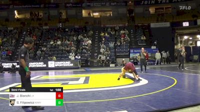 165 lbs Semifinal - Joey Bianchi, Little Rock vs Gunner Filipowicz, Army