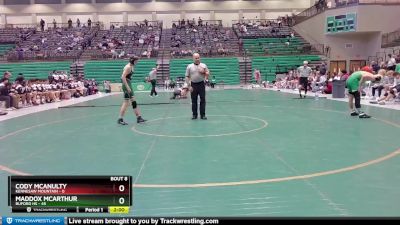 132 lbs Round 1 (16 Team) - Cody McAnulty, Kennesaw Mountain vs Maddox McArthur, Buford HS