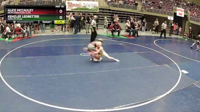 47-51 lbs Cons. Semi - Alice McCauley, Delta Wrestling Club vs Kenzlee Ledbetter, SONS OF ATLAS