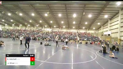 75 lbs 1st Place Match - James Oliver, Westlake vs Kyle Hatchell, Wasatch Wrestling Club