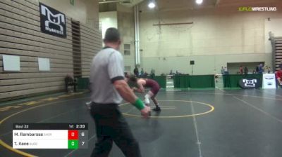 149 lbs Round Of 16 - Mason Rambarose, Sacred Heart vs Tim Kane, Bloomsburg