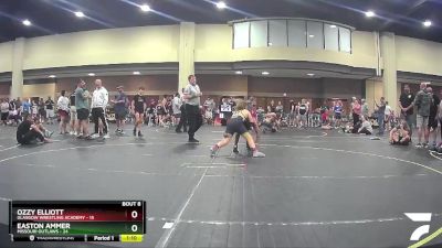 112 lbs Semis & 1st Wrestleback (8 Team) - Easton Ammer, Missouri Outlaws vs Ozzy Elliott, Glasgow Wrestling Academy