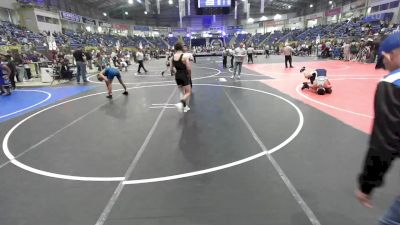 125 lbs Consolation - Lorenzo Arellano, Fort Lupton vs Deigen Salvati, Mount Garfield Middle School