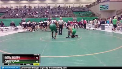 285 lbs Round 1 (16 Team) - Justin Richard, Kennesaw Mountain vs Albert Butler, Buford HS