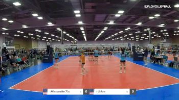 Mintonette 71s vs Union - 2019 JVA Summerfest, 17 open