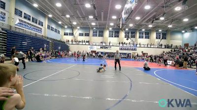 43 lbs 3rd Place - Bryce Nickerson, Springdale Youth Wrestling Club vs Winifred Perry, Springdale Youth Wrestling Club