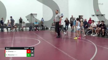 60 lbs Semis & 1st Wrestleback (8 Team) - D Angelo Chavez, Roundtree Wrestling Academy vs Anthony Messina, M2 Blue (NJ)