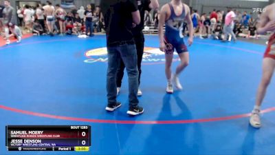 132 lbs Cons. Round 3 - Samuel Moery, Wrestling Rhinos Wrestling Club vs Jesse Denson, Victory Wrestling-Central WA