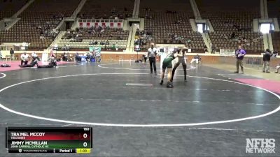 160 lbs Quarterfinal - Jimmy McMillan, John Carroll Catholic HS vs Tra`Mel McCoy, Tallassee