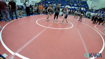 75 lbs Final - Maximus Gray, Division Bell Wrestling vs Braxtyn Taylor, Clinton Youth Wrestling