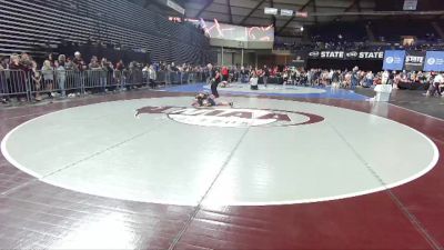 83 lbs Champ. Round 2 - Bryce Bittner, UP Vikings Wrestling Club vs Manuel Camacho, Steelclaw Wrestling Club