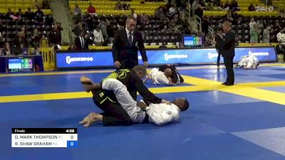 DEON MARK THOMPSON vs ROBERT SHAW GRAHAM 2023 Master International IBJJF Jiu-Jitsu North American Championship