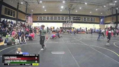 53 lbs Round 2 - Luca Perino, Eastside Youth Wrestling vs Charles Oliver Walsh, Cane Bay