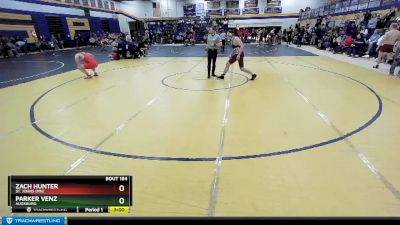 197 lbs Quarterfinal - Zach Hunter, St. Johns (MN) vs Parker Venz, Augsburg