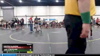 82 lbs Round 1 (3 Team) - Jake Strickland, Team Palmetto vs Ashton Glasgow, The Glasgow Wrestling Academy